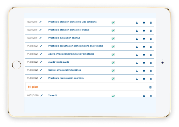 Potencia el cumplimiento de objetivos con itinerarios personalizados para su logro