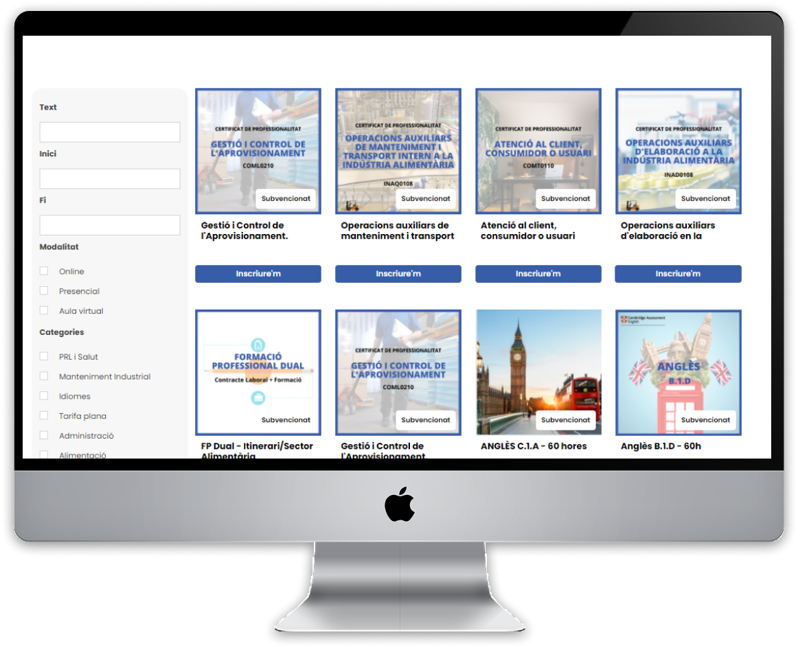 Digitaliza tu negocio de formación con una solución que te ayudará a captar alumnos, fidelizarlos y ahorrar tiempo de gestión