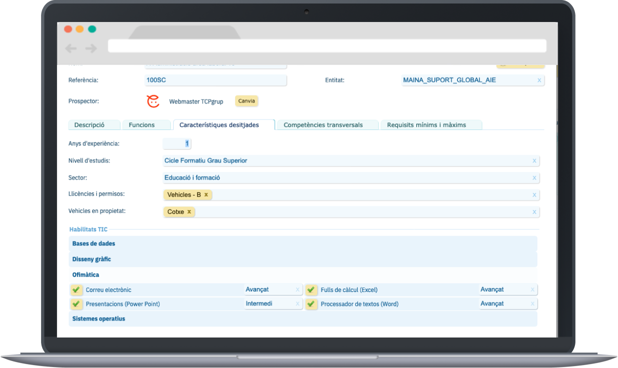 Ejemplo Profile Tool