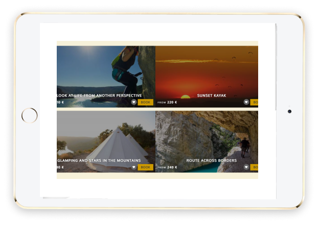 >Exprime la captación de reservas con una plataforma que adapta la oferta al interés del cliente